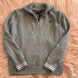 Nautica Boys Pullover 1/4 Zip Sweater